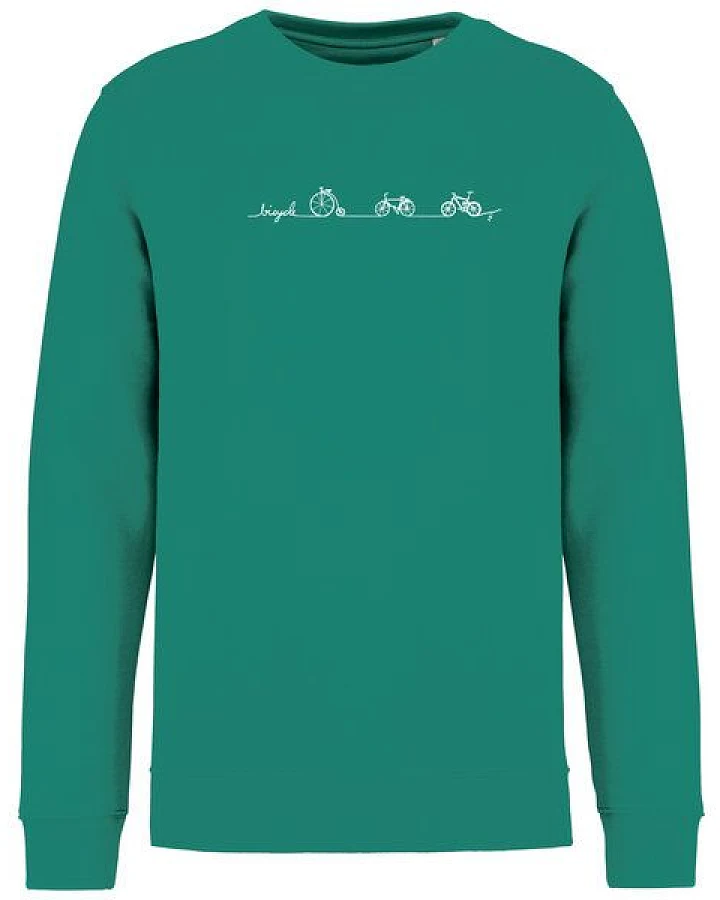Brandless Basic Bio Unisex Sweatshirt Nr.3 Bicycle Line 350g/m²