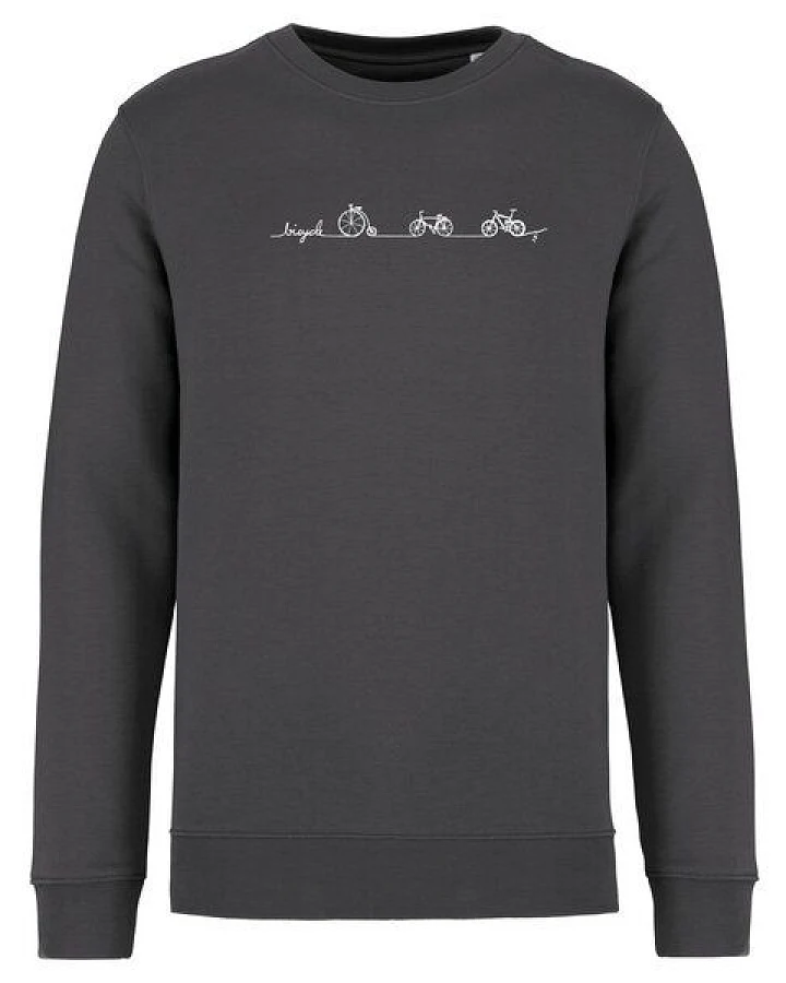 Brandless Basic Bio Unisex Sweatshirt Nr.3 Bicycle Line 350g/m²