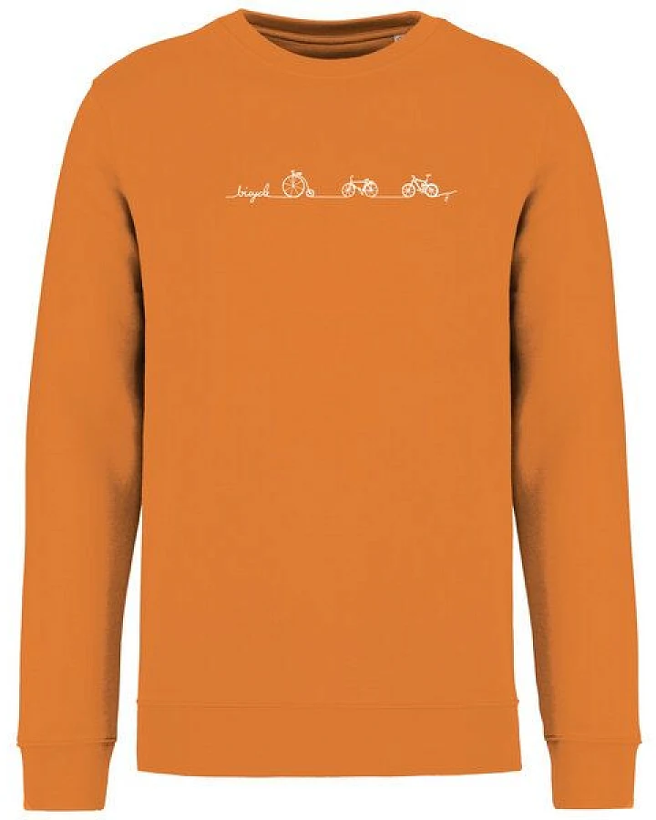 Brandless Basic Bio Unisex Sweatshirt Nr.3 Bicycle Line 350g/m²