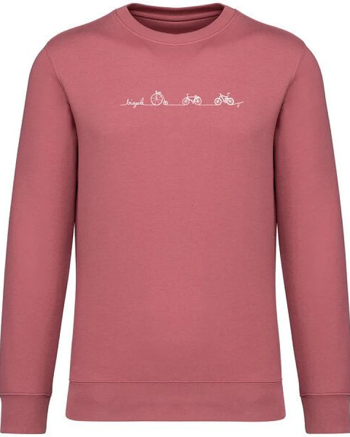 Brandless Basic Bio Unisex Sweatshirt Nr.3 Bicycle Line 350g/m²