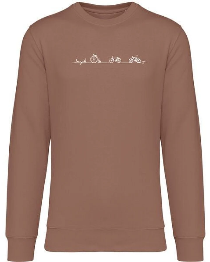 Brandless Basic Bio Unisex Sweatshirt Nr.3 Bicycle Line 350g/m²