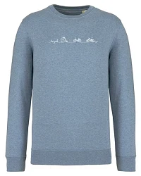 Meliertes Blau