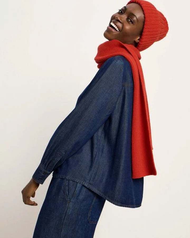 LANIUS Strickschal (GOTS)