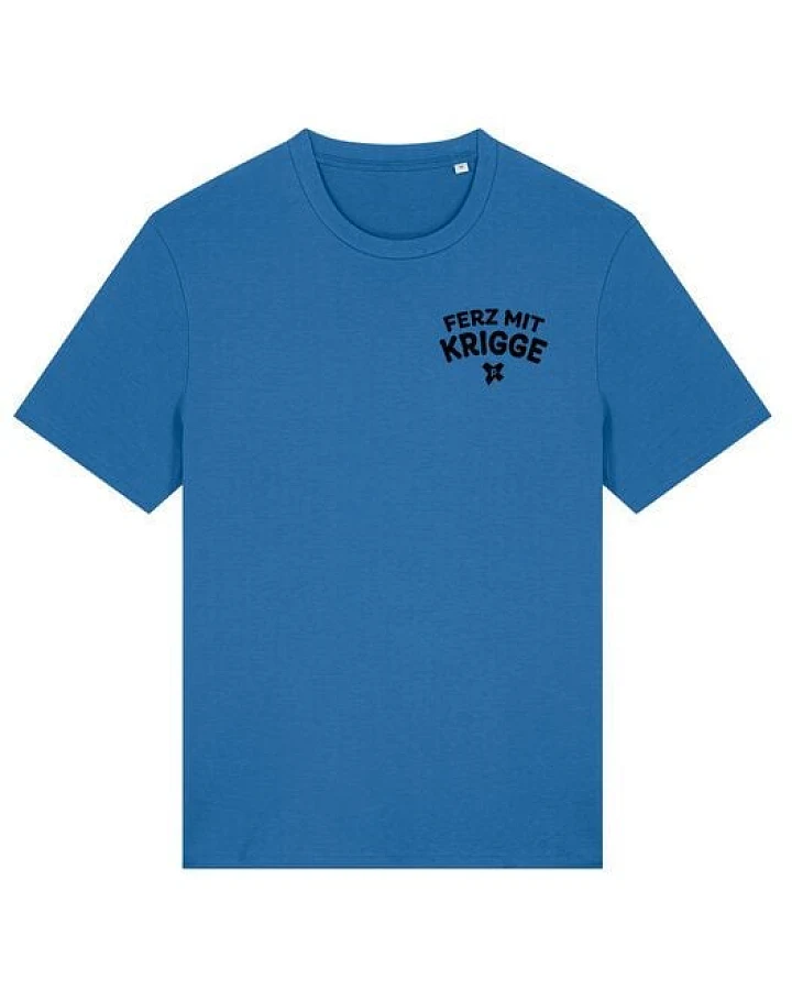 päfjes Ferz mit Krigge Hessisch Spruch - Fair Organic Cotton Unisex / Männer T-Shirt