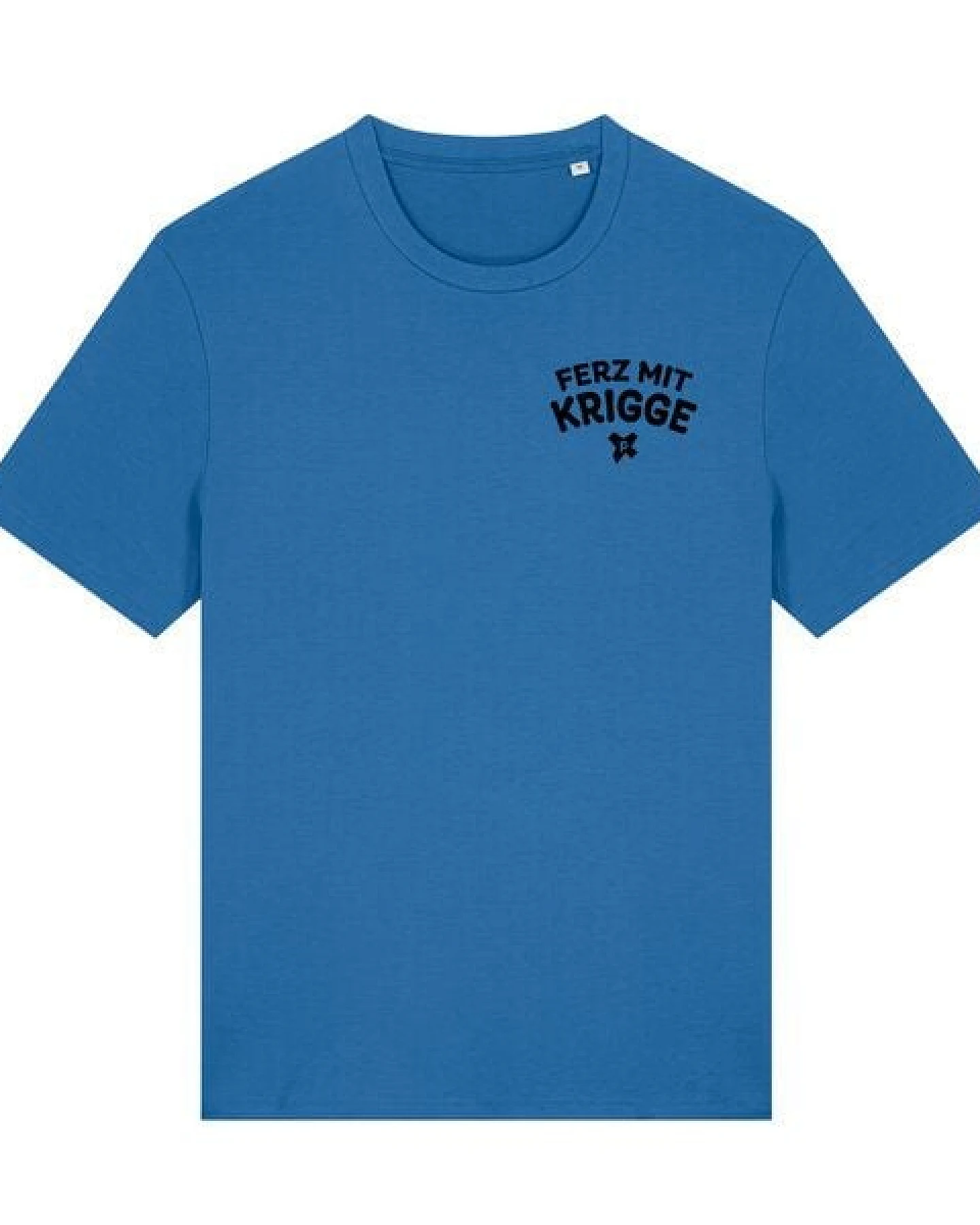 päfjes Ferz mit Krigge Hessisch Spruch - Fair Organic Cotton Unisex / Männer T-Shirt – Ansicht 2