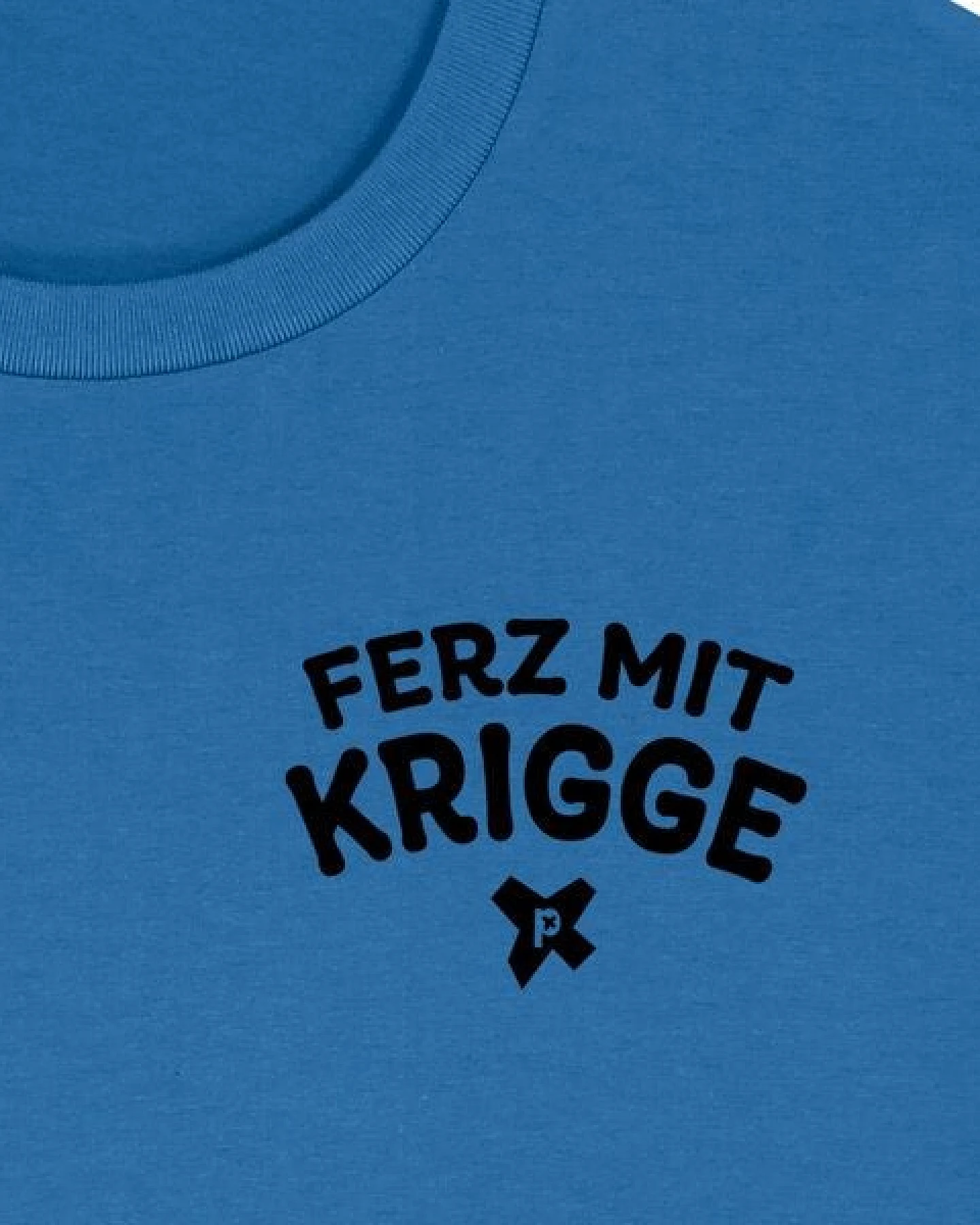 päfjes Ferz mit Krigge Hessisch Spruch - Fair Organic Cotton Unisex / Männer T-Shirt – Ansicht 3
