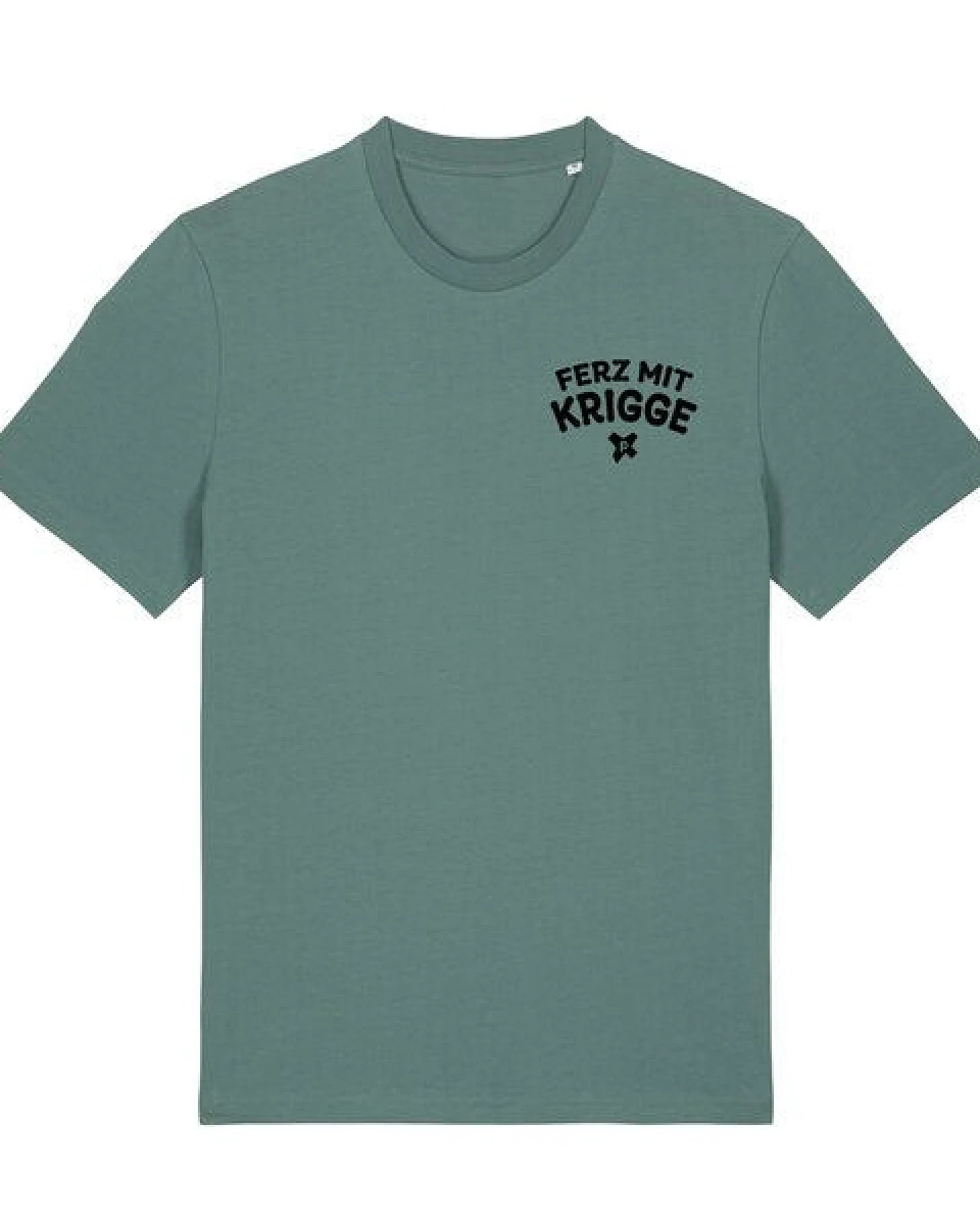 päfjes Ferz mit Krigge Hessisch Spruch - Fair Organic Cotton Unisex / Männer T-Shirt – Ansicht 2