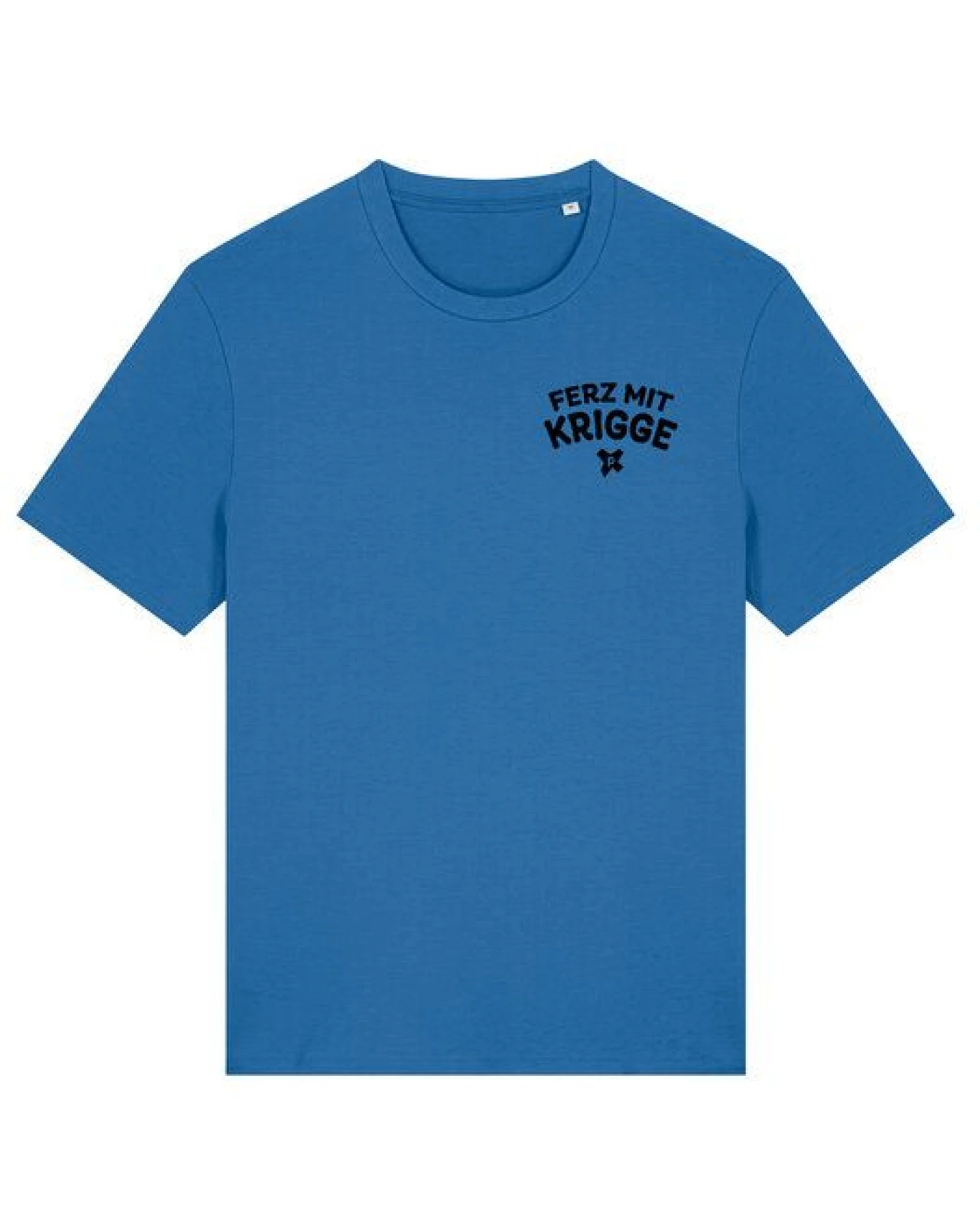 päfjes Ferz mit Krigge Hessisch Spruch - Fair Organic Cotton Unisex / Männer T-Shirt – Ansicht 2