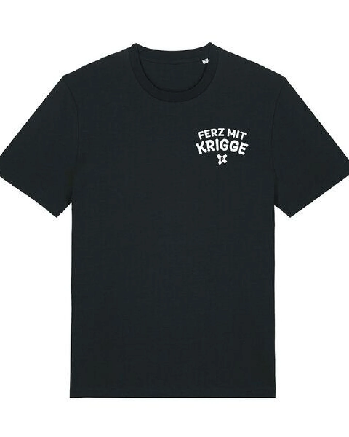 päfjes Ferz mit Krigge Hessisch Spruch - Fair Organic Cotton Unisex / Männer T-Shirt – Ansicht 2