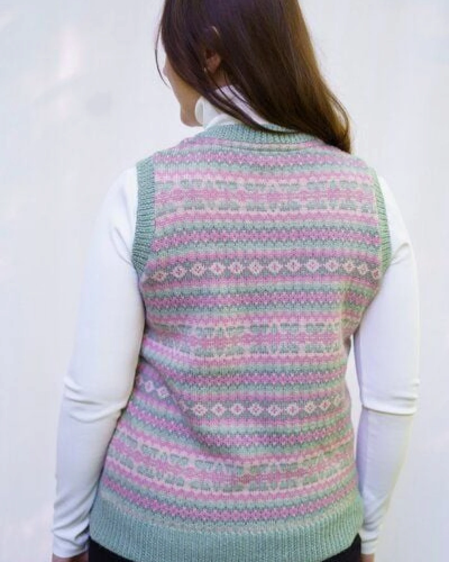 Haus of Namaste Klassischer Fair Isle Himalaya Pullover – Ansicht 4