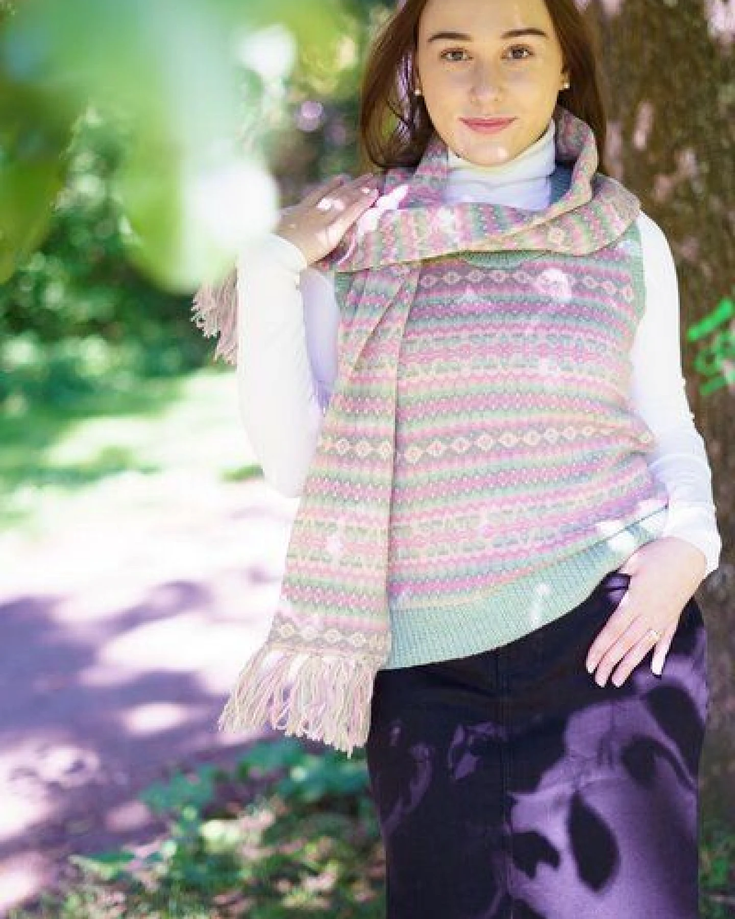 Haus of Namaste Klassischer Fair Isle Himalaya Pullover – Ansicht 3