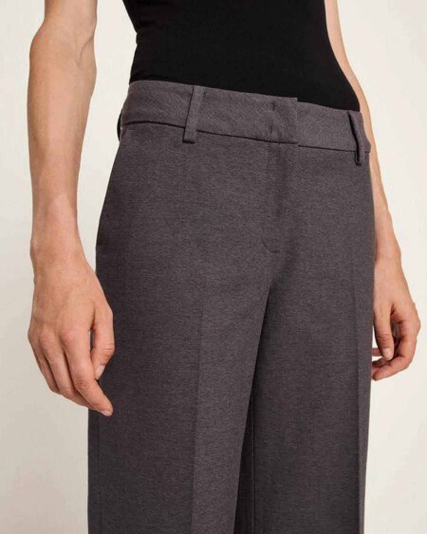LANIUS Marlenehose (GOTS) aus Bio-Baumwolle – Ansicht 3