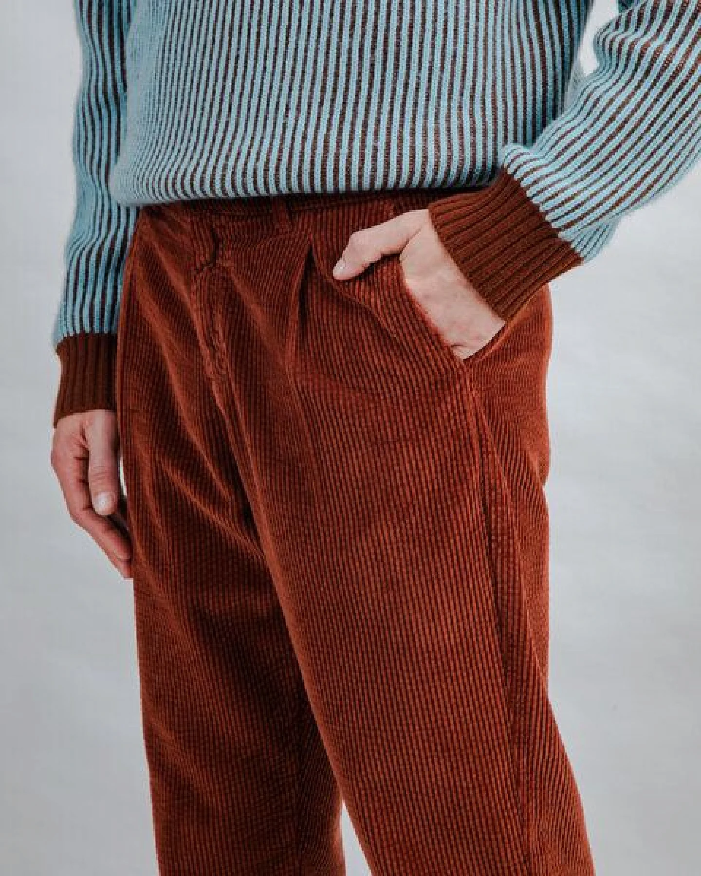 Brava Fabrics Chino-Hose Corduroy – Ansicht 3
