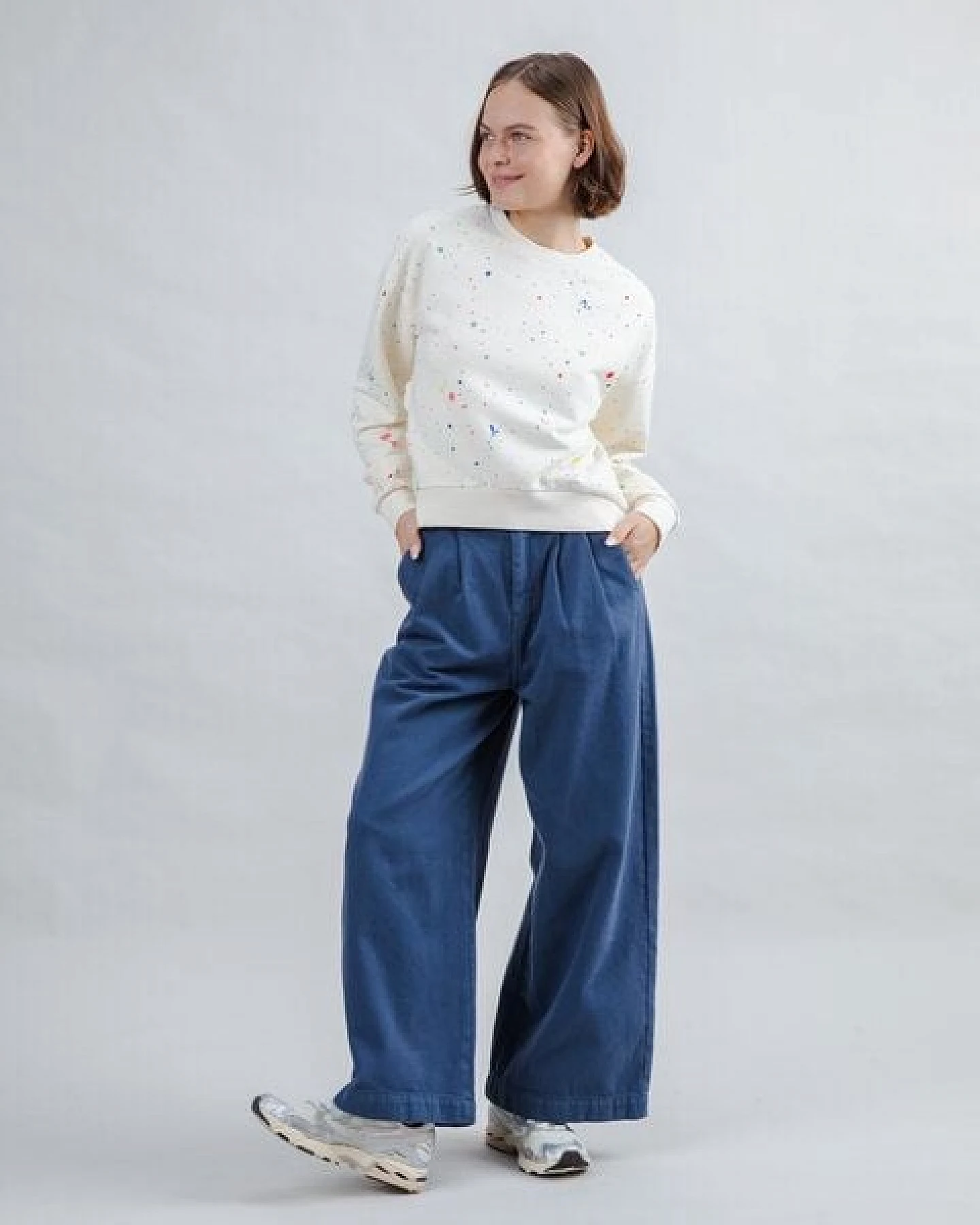 Brava Fabrics Sweatshirt Splash Paint – Ansicht 3