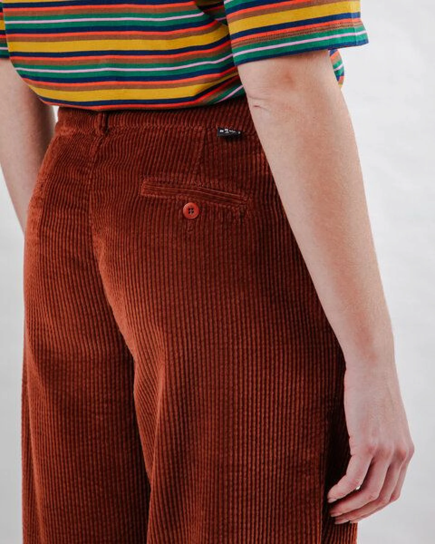 Brava Fabrics Cordhose mit Bundfalten – Ansicht 4