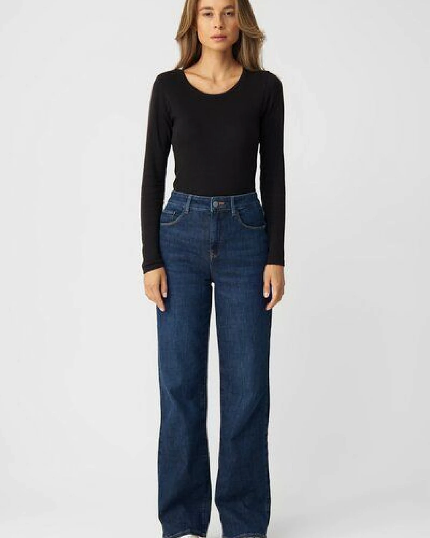 DAWN Jeans DEW Flared Dark Blue – Ansicht 3