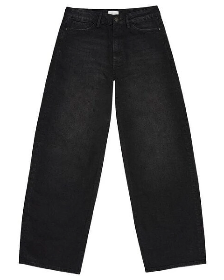 DAWN Jeans ASH Barrell Leg Black Denim