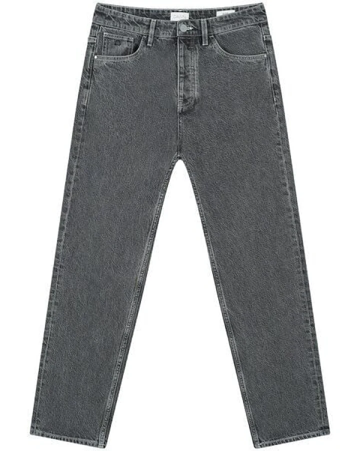 DAWN Jeans RISE Relaxed Tapered Black Denim