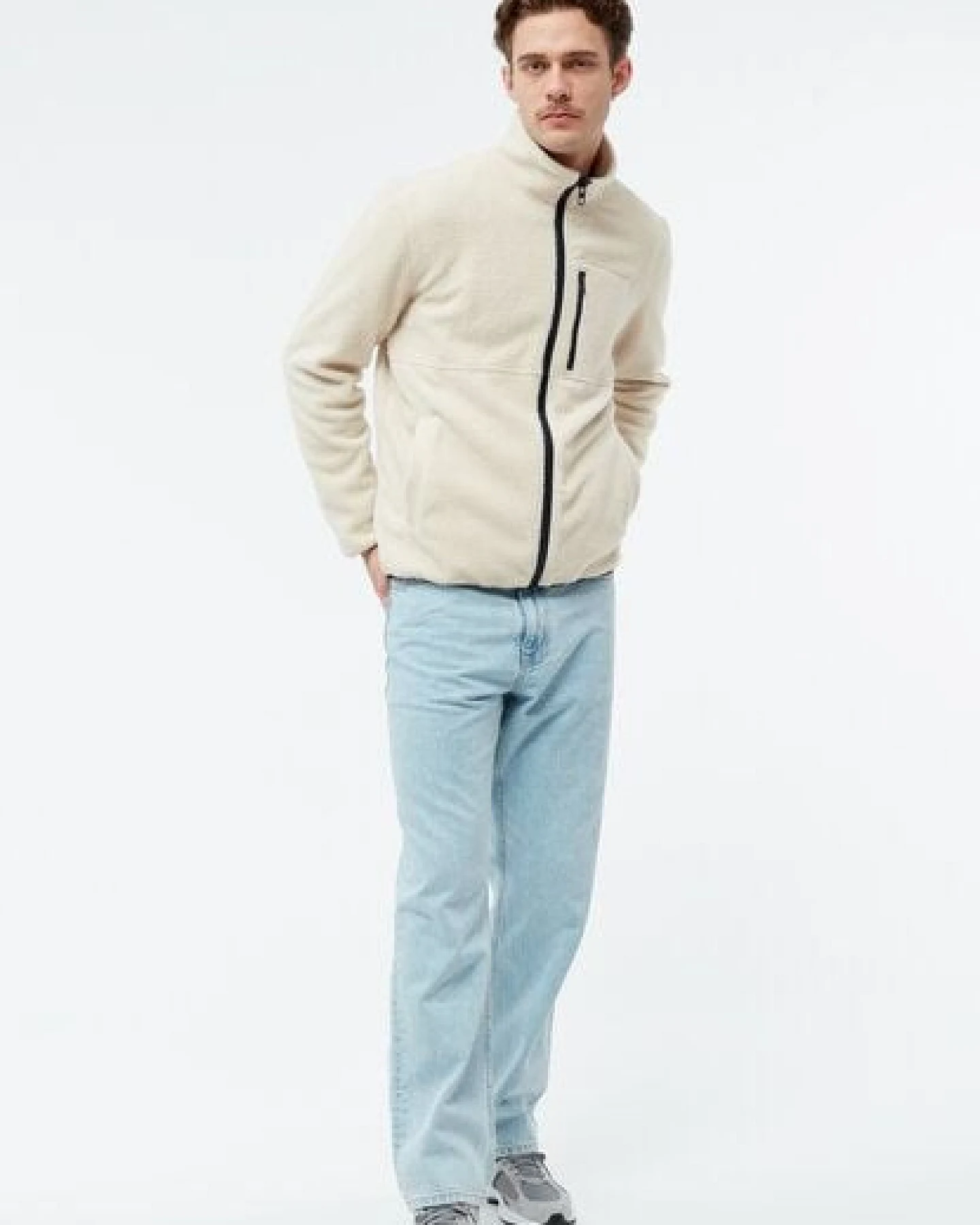 Givn Berlin Fleece-Jacke Spencer – Ansicht 4
