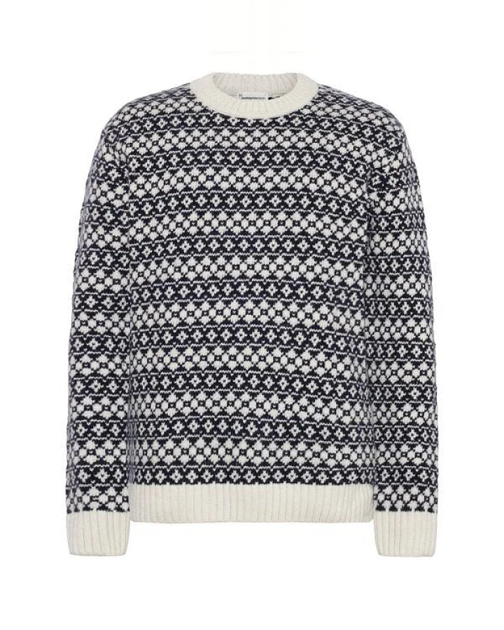 KnowledgeCotton Apparel Strickpullover aus Lammwolle