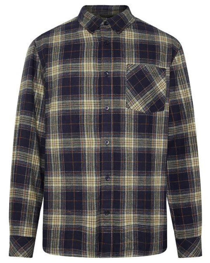KnowledgeCotton Apparel Flanell-Hemd Karo