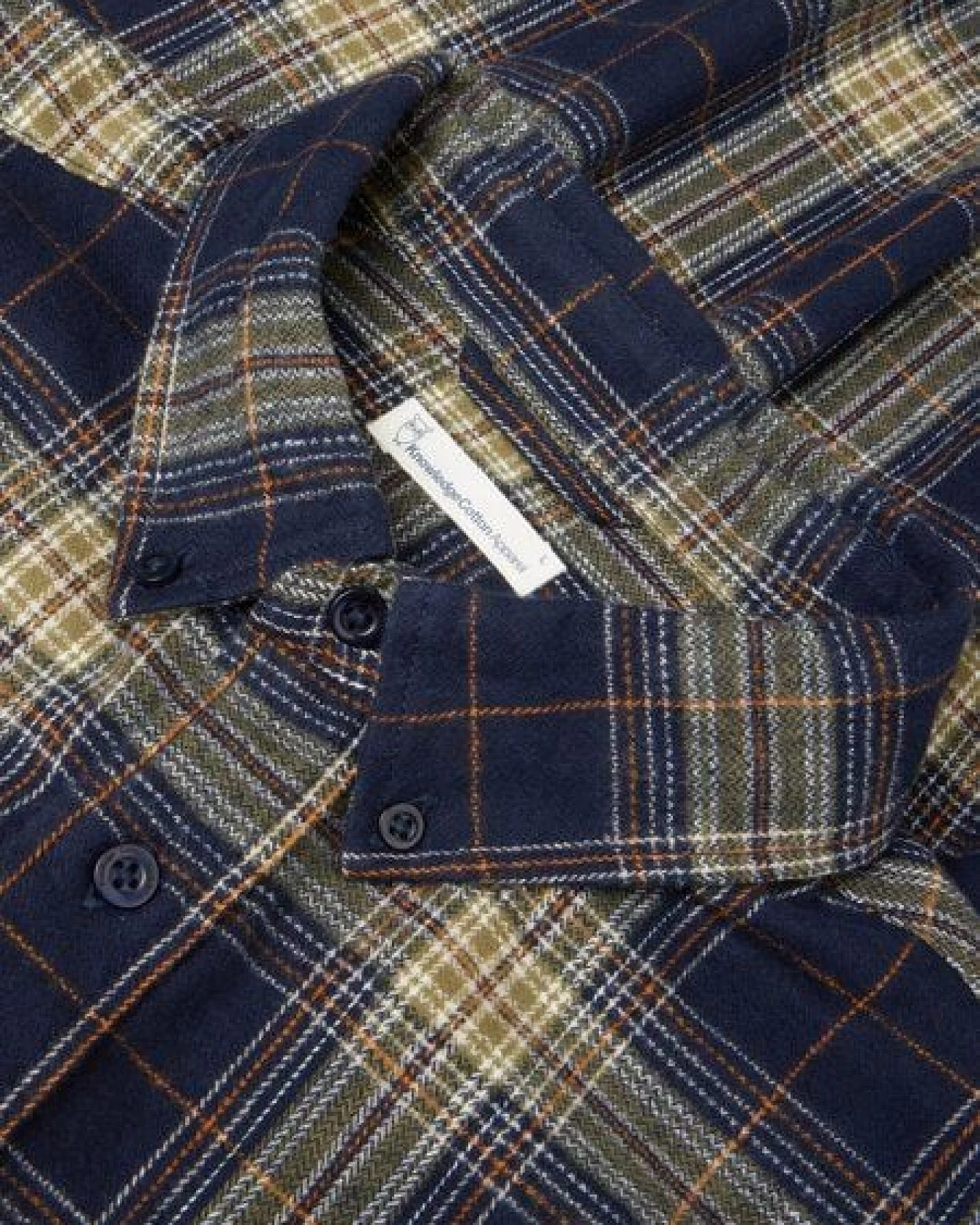 KnowledgeCotton Apparel Flanell-Hemd Karo – Ansicht 4