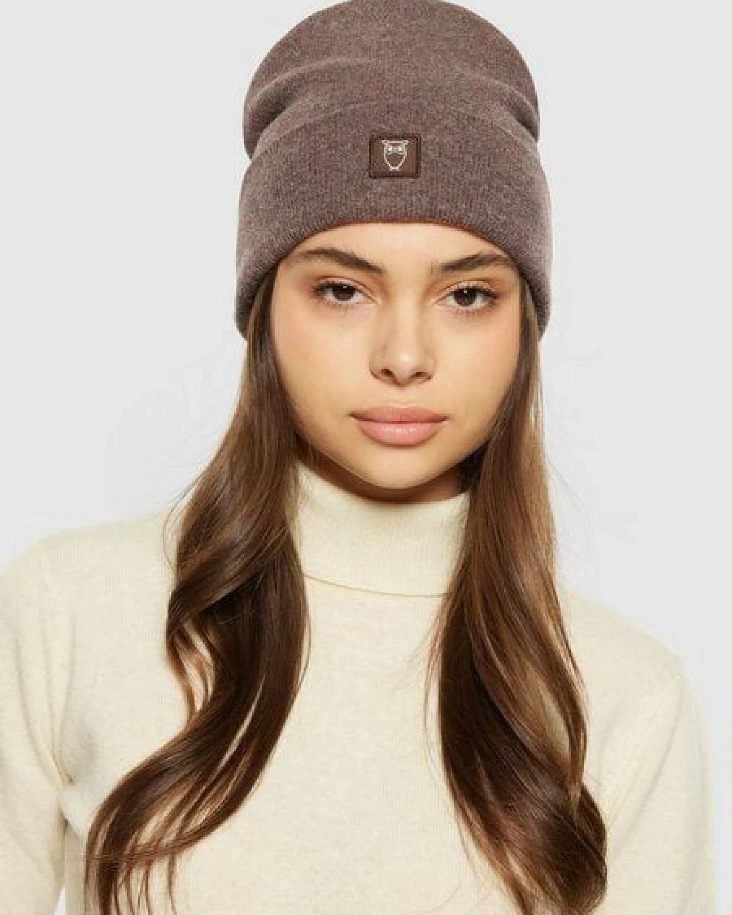 KnowledgeCotton Apparel Double Layer Woll-Mütze – Ansicht 3