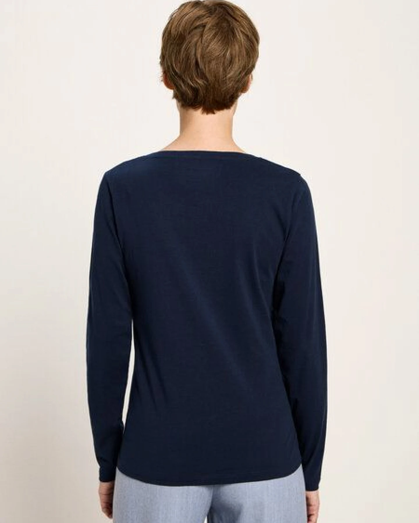 LANIUS Basic-Langarmshirt – Ansicht 3