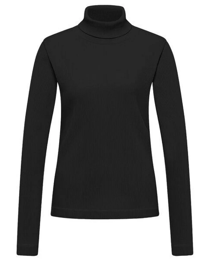 LANIUS Rollkragenshirt in Rippoptik