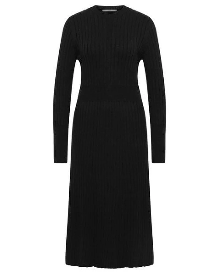 LANIUS Langarm-Strickkleid