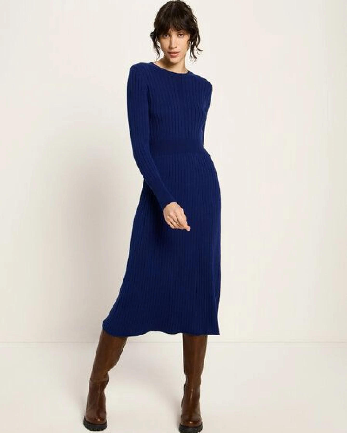 LANIUS Langarm-Strickkleid – Ansicht 2
