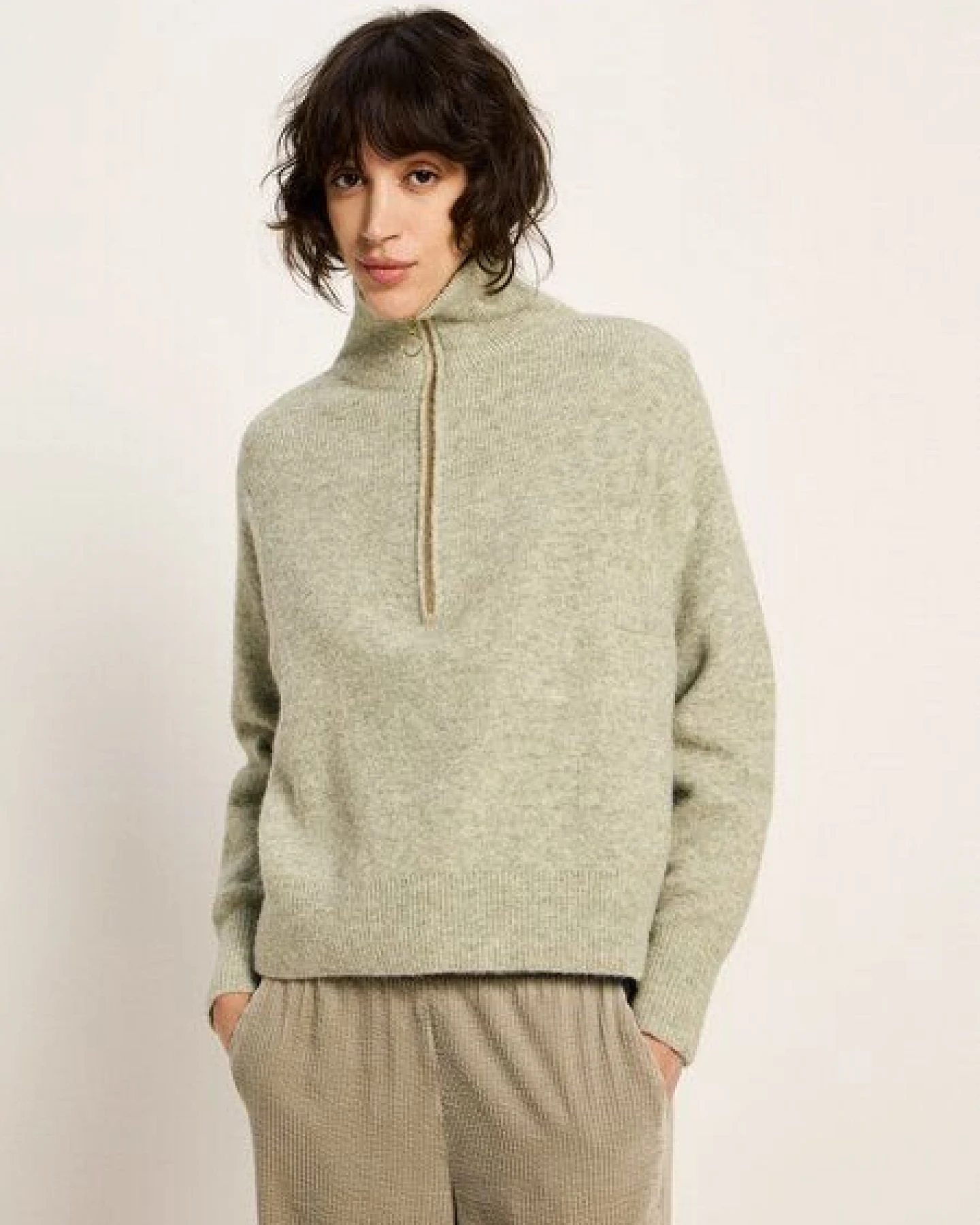 LANIUS Half-Zip-Pullover – Ansicht 2