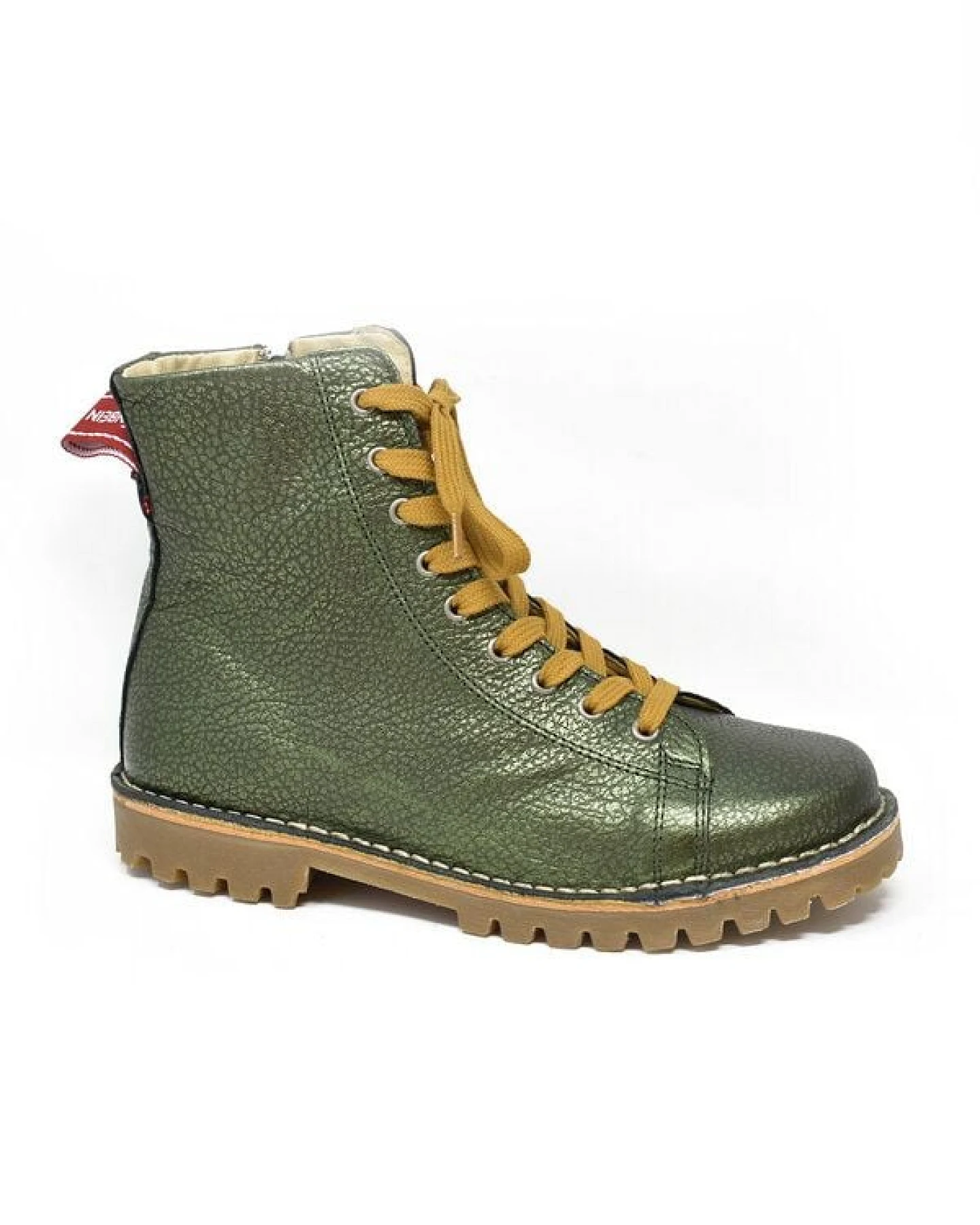 Grünbein Shoes Schnürboots Noa II lose Einlage grün – Ansicht 4