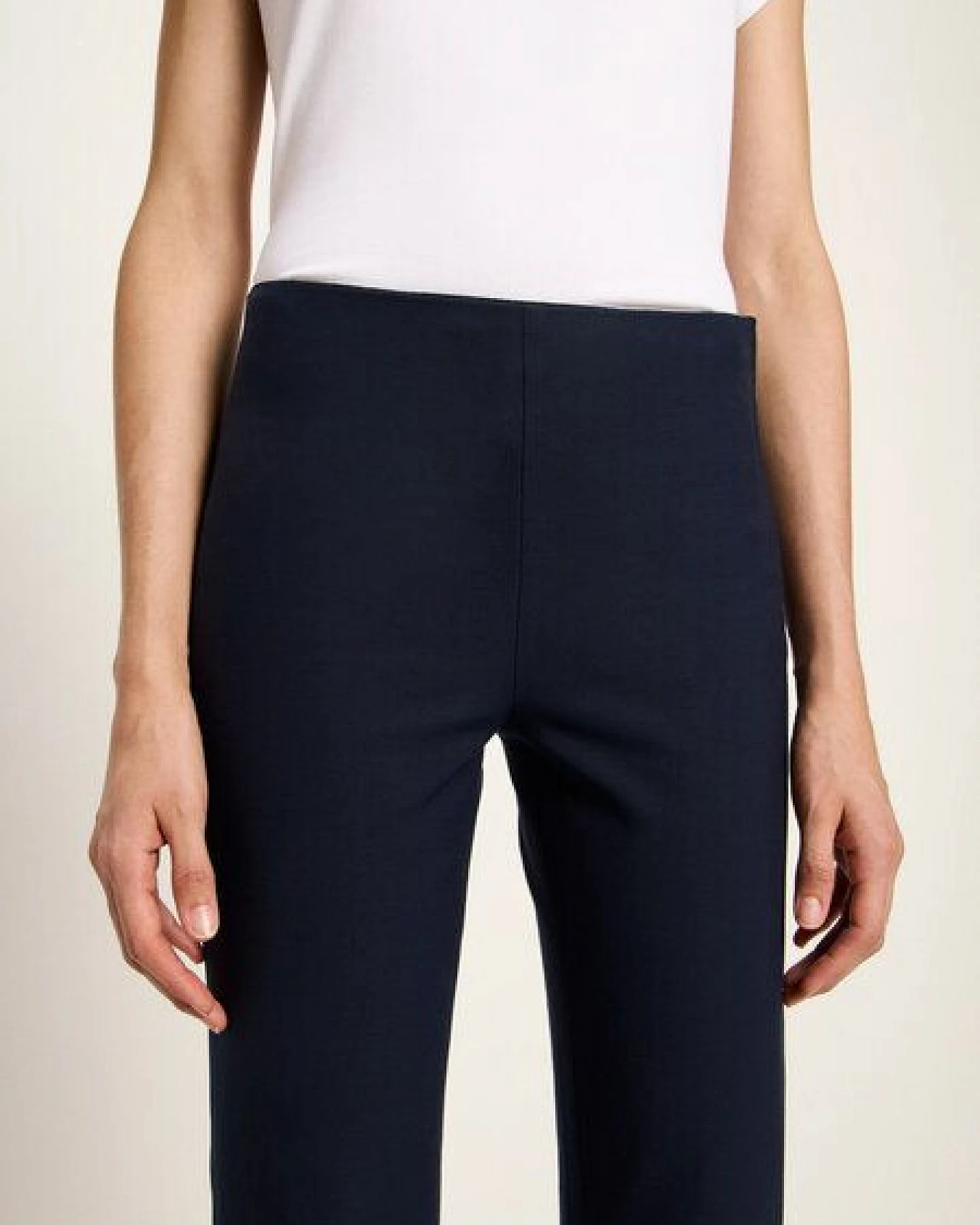 LANIUS Hose mit ausgestelltem Bein (GOTS) – Ansicht 3
