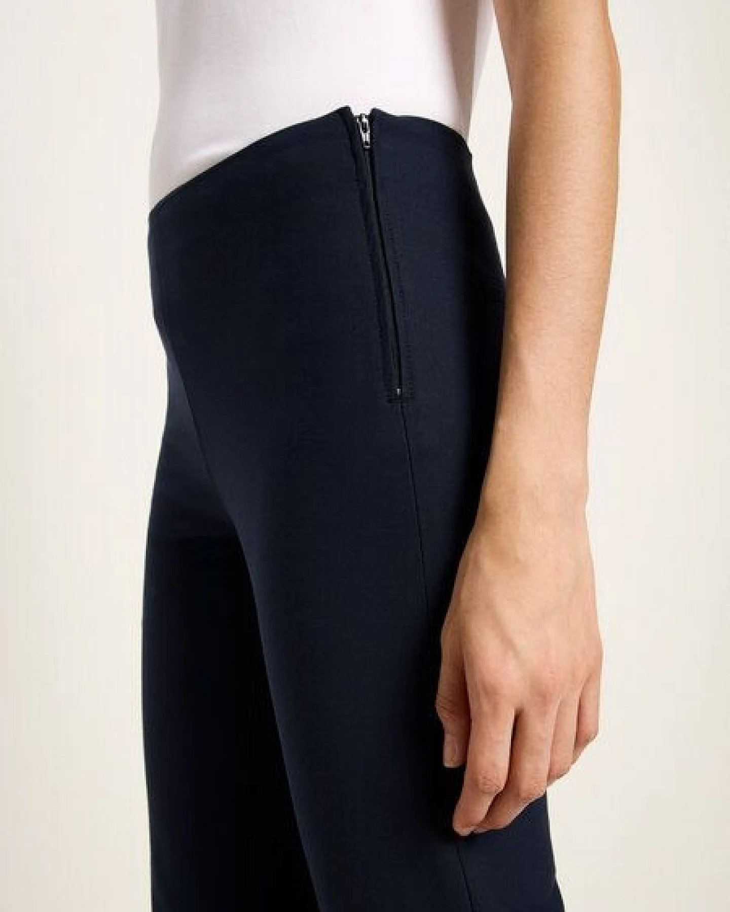 LANIUS Hose mit ausgestelltem Bein (GOTS) – Ansicht 4