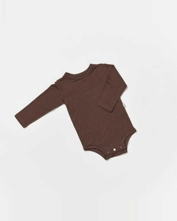tetoi-vienna TENCEL langarm Baby Body "Waldbad"