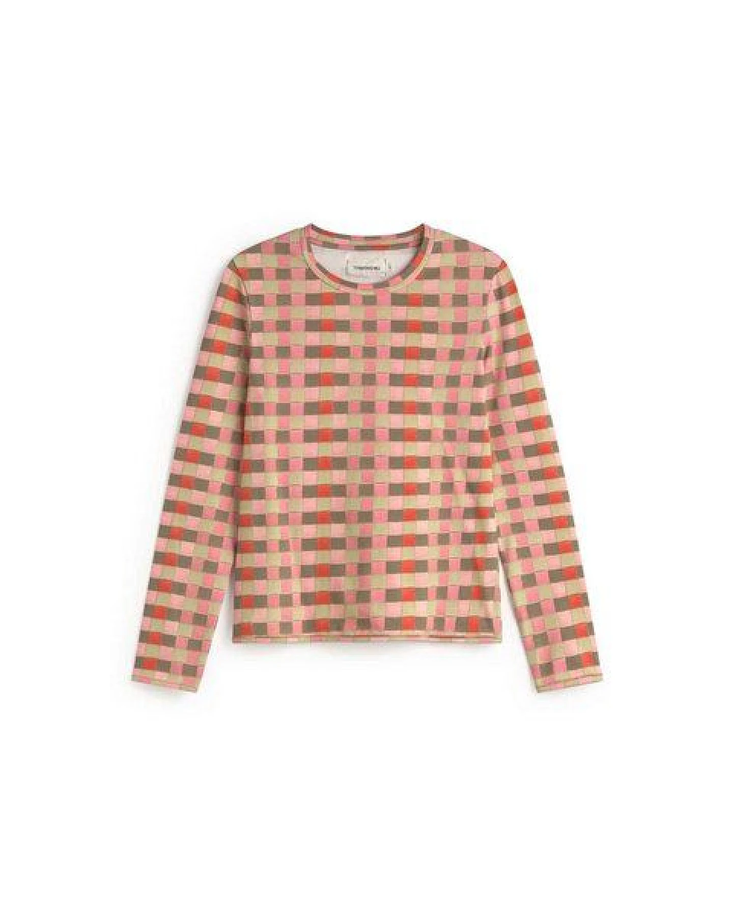 thinking mu Brisa Longsleeve mit geometrischem Muster – Ansicht 2