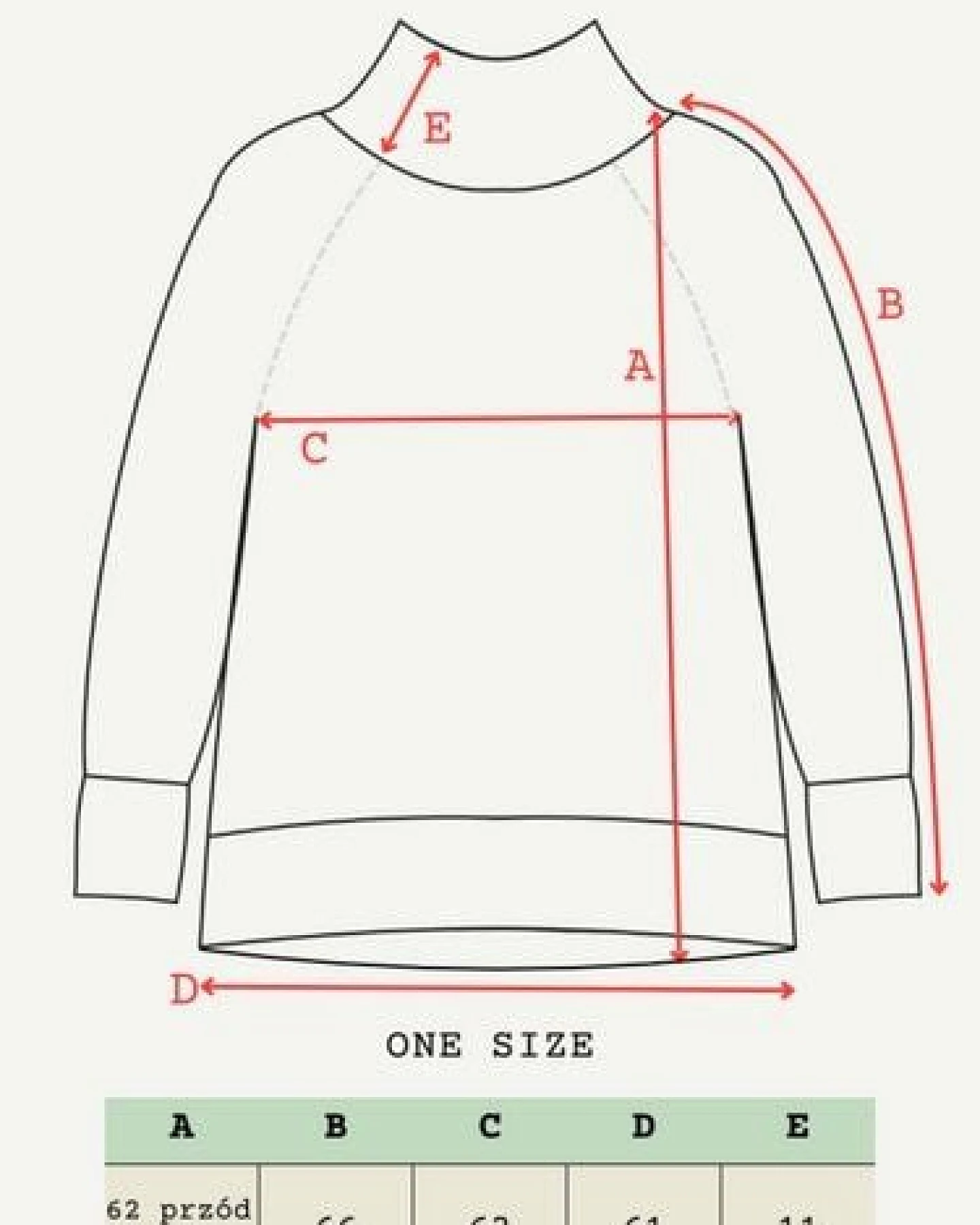 Kopyto TAJRA - Damen Oversize Melange-Rollkragenpullover aus 100% Merinowolle – Ansicht 4