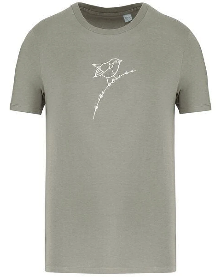 Brandless Basic Bio T-Shirt Rotkehlchen Nr. 4 ( 155 g/m²)