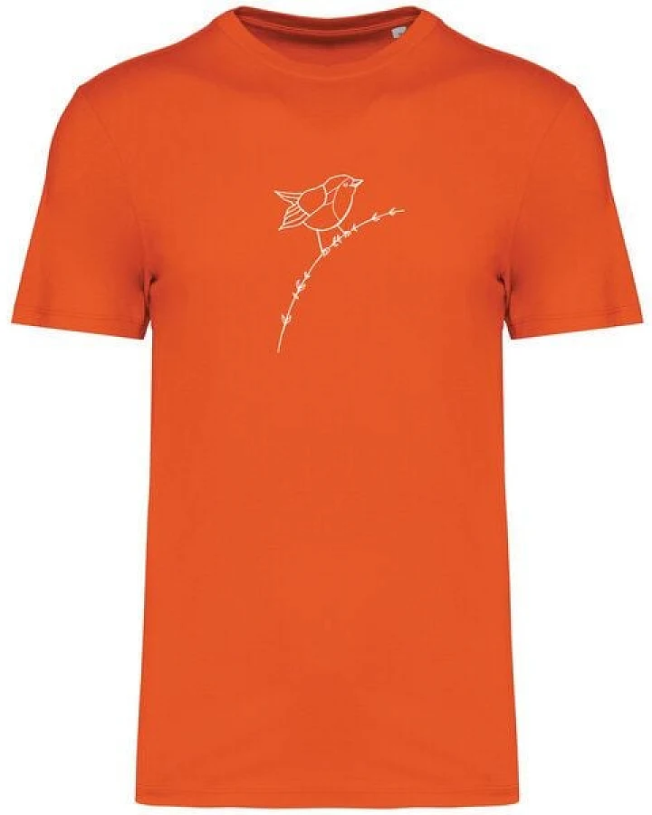 Brandless Basic Bio T-Shirt Rotkehlchen Nr. 4 ( 155 g/m²)