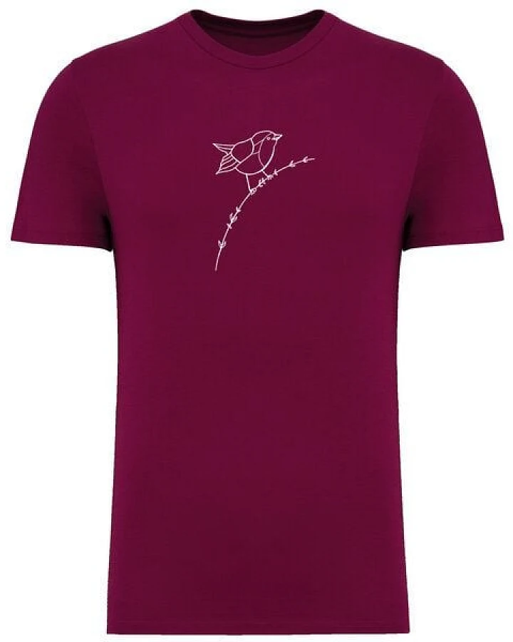Brandless Basic Bio T-Shirt Rotkehlchen Nr. 4 ( 155 g/m²)