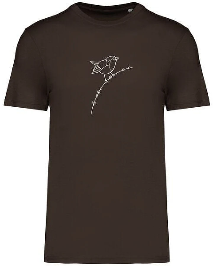 Brandless Basic Bio T-Shirt Rotkehlchen Nr. 4 ( 155 g/m²)