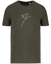 Meliertes Khaki