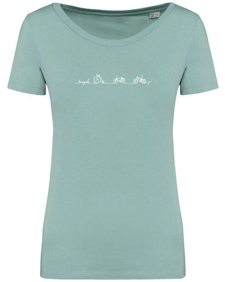 Brandless Basic Bio T-Shirt (ladies) Nr.4 Bicycle Line 155g/m²
