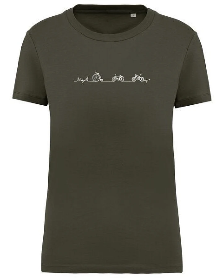 Brandless Basic Bio T-Shirt (ladies) Nr.4 Bicycle Line 155g/m²