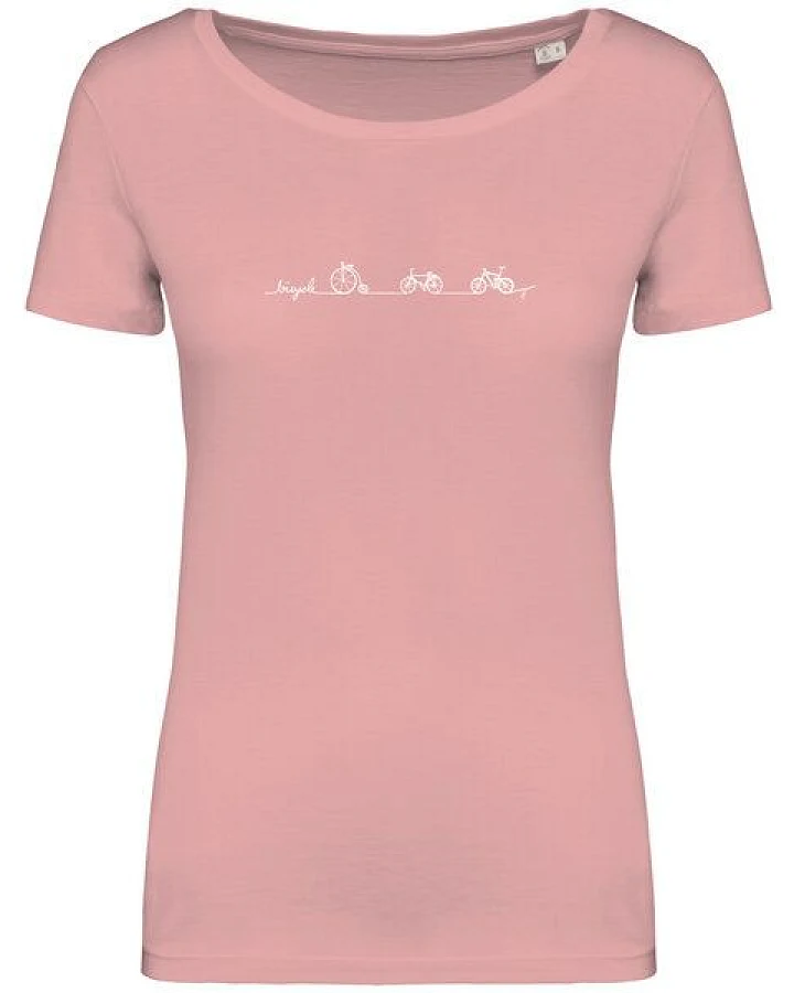 Brandless Basic Bio T-Shirt (ladies) Nr.4 Bicycle Line 155g/m²