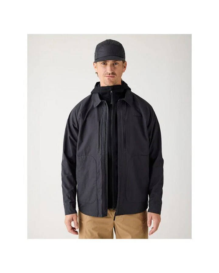 KnowledgeCotton Apparel Jacke VENT CANVAS 200 aus Bio-Baumwolle - Herren