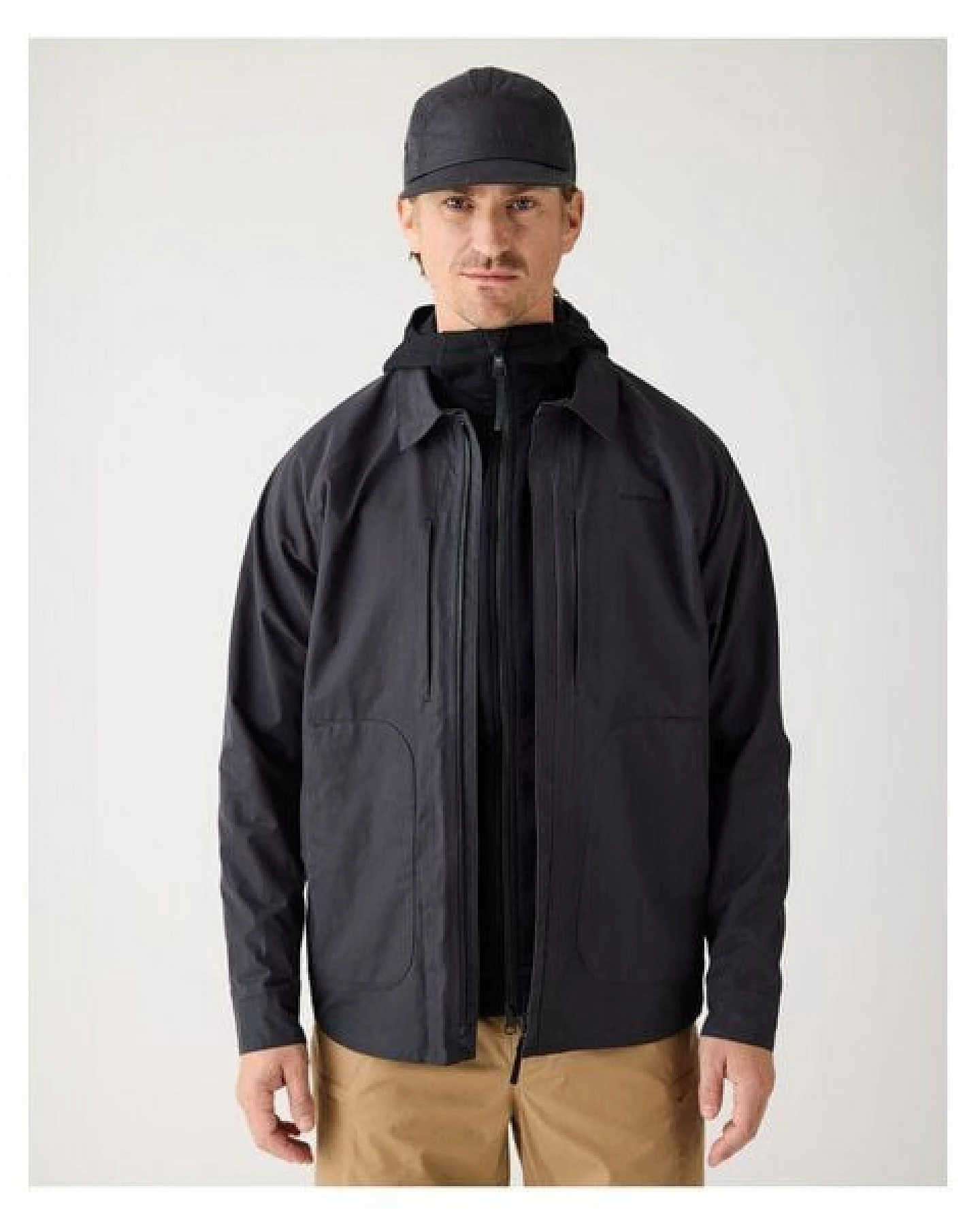 KnowledgeCotton Apparel Jacke VENT CANVAS 200 aus Bio-Baumwolle - Herren – Ansicht 2