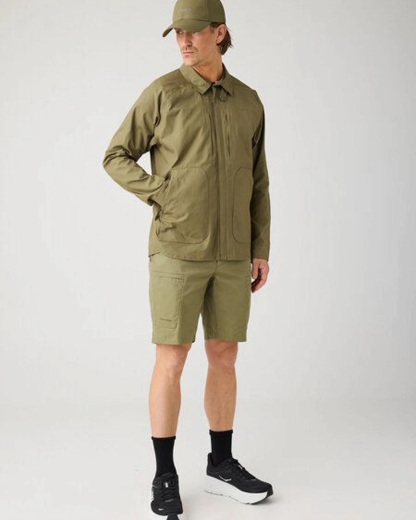 KnowledgeCotton Apparel Jacke VENT CANVAS 200 aus Bio-Baumwolle - Herren – Ansicht 3