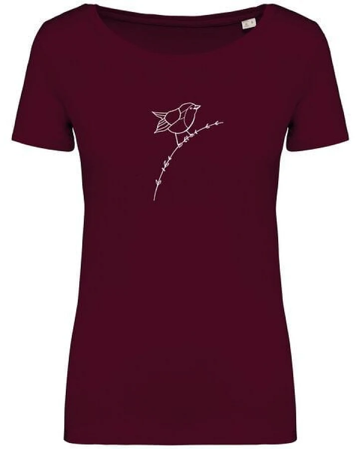 Brandless Basic Bio T-Shirt (ladies) Nr.4 Rotkehlchen 155g/m²